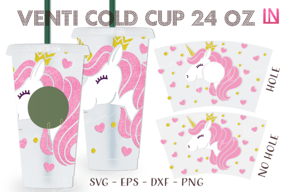Magic Unicorn Star Confetti Venti SVG: Graphics for Crafts